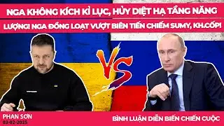 Nga kh&ocirc;ng k&iacute;ch kỉ lục, hủy diệt hạ tầng năng lượng! Nga đồng loạt vượt bi&ecirc;n tiến chiếm Sumy, Kh.Cốp!