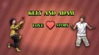 KELLY AND ADAM LOVE STORY STATUS IN FREE FIRE