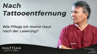 NACH Tattooentfernung - Wie Pflege ich meine Haut nach der Laserung?