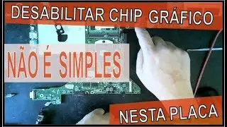 Placa mãe Dell DA0R08MB6E2 com 4 bipes. Memória Defeituosa. Desabilitando o vídeo dedicado.