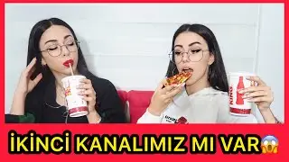 MUKBANG ft. Soru-Cevap 😱 Sevgilim Kim? Duyulmamış Sırlarımız Neler? hande.dilara