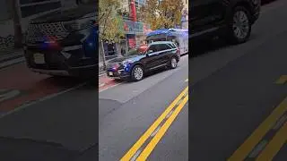 NJ EMERGENCY ORGAN TRANSPORT UNIT RESPONDING URGENTLY IN NYC