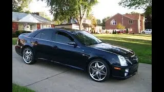 Cadillac STS Blue