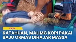 Men Wearing Organization Attributes Steal Packaged Coffee in Sukabumi