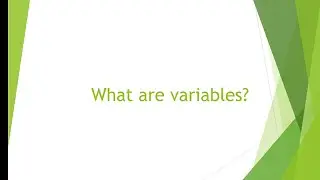 Variables || Infrastructure of Programming language # 3 || Pyking Code Pro