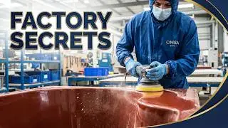 OMSA Bathtub factory waxing