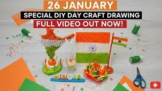 Republic Day Craft 2026, 26 January Special DIY, India Map 3D Model|republic day craft ideas #diy