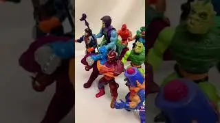 Stop Motion com os bonecos vintage do He-Man e os Mestres do Universo!