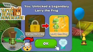 😱 Secret Glitch Revealed Unlocked 🔓 a Legendary Larry the Frog 🤯 Hidden Bug Super Bear Adventure 🐻🔥