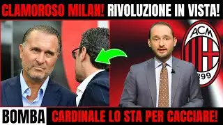 Clamoroso Milan!🔥Redbird Rivoluziona il Diavolo! Tare Prepara il Colpo!💣