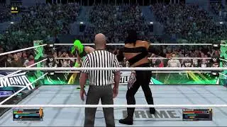 Xavier stone vs. Big C for the pwe World championship