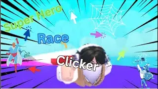 ⚡Becoming The FASTEST HERO In Super Hero Race Clicker!⚡|Roblox