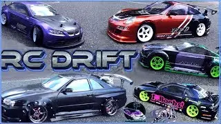 Sakura D4 -&- MST-XXX-D ★ RC Drift slide ★ HPI, MST, 3Racing 1:10 HD 🔊¸¸.•*¨*•♫♪