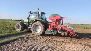 Siew Jęczmienia 2016 ✪ Deutz-Fahr Agrotron 130 ✪ VogelNoot MasterDrill A300 ✪ Deutz-Fahr 87 ✪