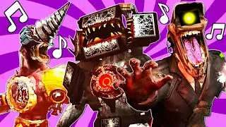 ZOMBIE TITAN TRIO SONG (skibidi toilet zombie universe) Music Video