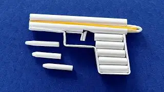 紙鉄砲の作り方 | 折り紙銃打てるかっこいい