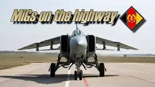 Handlungen einer gemischten Jagdfliegergruppe vom Autobahnabschnitt (1983) - MiG-23