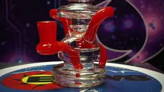 Elev8 Glass Function - Double Uptake Klein Recycler Dab Rig