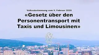 Gesetz &uuml;ber den Personentransport mit Taxis und Limousinen