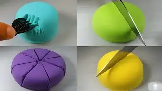 Satisfying Kinetic Sand ASMR Cutting Compilation - Relaxing Oddly Satisfying Sounds!