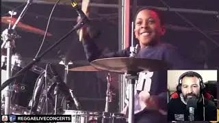 10 Year Old Reggae Drummer