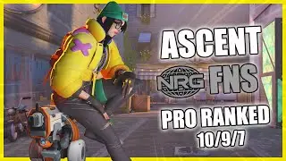 NRG FNS Killjoy Ascent | Valorant Pro Vod Ranked Gameplay