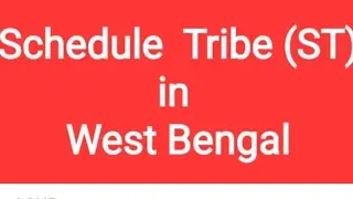schedule tribe ST in West Bengal