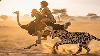 Life a Million Years Ago | Leopard, Ostrich, and Early Humans: A Prehistoric Survival | EP 37