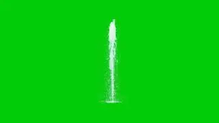 green screen waterfall