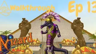Krokopatra, Marleybone and Humongofrog? / Wizard101 Myth Walktrhough Console Ep13