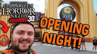 HHN 30 Opening Night! All Haunted Houses & Scare Zones Hit! | Halloween Horror Nights 2021