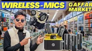 Gaffar Market karol bagh Delhi | Finally Maine aaj wireless mic purchase Kar liya 😍🥳✅✨🌎