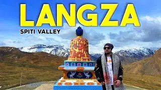 Langza Spiti Valley | Buddha Statue | Fossil | Night Stargazing View | Cafe | Homestay || PMT