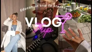 Vlog | Trip To Stockholm + Education Day With Wella