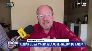 Adrián Oliva presenta propuestas para Tarija basadas en cinco ejes estratégicos