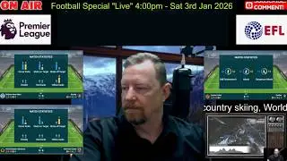 Edited 3rd Jan 26 Live Football Special with Jimmy + Dundee Utd v Dundee FC -Plus Womens Skiing 10km