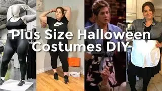 Last Minute Plus Size Halloween Costumes DIY