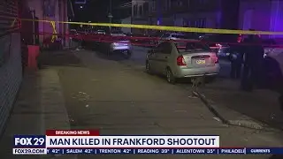 Young man killed after shootout erupts on street corner in Frankford, police say