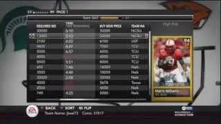 NCAA 14 Ultimate Team | How to Make Easy Coins Ep: 5 Rating Method