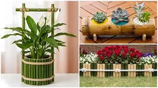 IDEIAS CRIATIVAS COM BAMBU PARA TRANSFORMAR SEU JARDIM