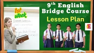 9th English Bridge Course Lesson Plan, Bridge Course notes of lesson, #EnglishMissYT