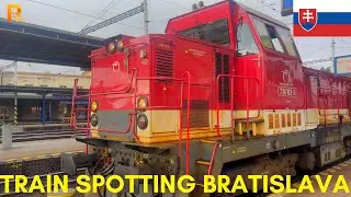 Trainspotting at Bratislava Railway Station - Slovak Republic