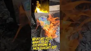 Burning Pokemon Cards because Packs dont Hit #pokemon  #pokemoncards #pokemoncommunity  #pokemontcg