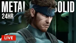 LIVE: Metal Gear Solid Marathon (Metal Gear Solid 1, 2 and 3 Playthrough)