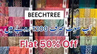 Beechtree Flat 50% Off Sale 2022 ||3pc & 2PC Suits On Very Low Prices #sale #beechtree