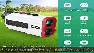 Hawkray Golf Rangefinder 700Yards Laser Range Finder with Slope, USB Rechargeable Golf Laser Rangef