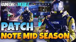 Check out the mid-season patch notes for Rainbow Six Mobile. What has changed?