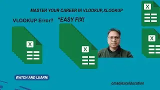 Don't Let VLOOKUP Errors Ruin Your Day FIX IT with IFERROR