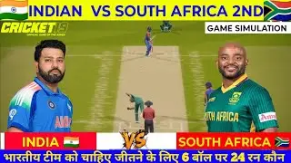 IND vs SA 2nd ODI Highlights | Cricket 19 Simulation | Hindi Commentary #IndvsSA