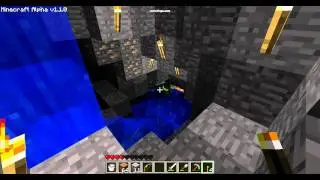Minecraft - Creeper and Zombie going at it.